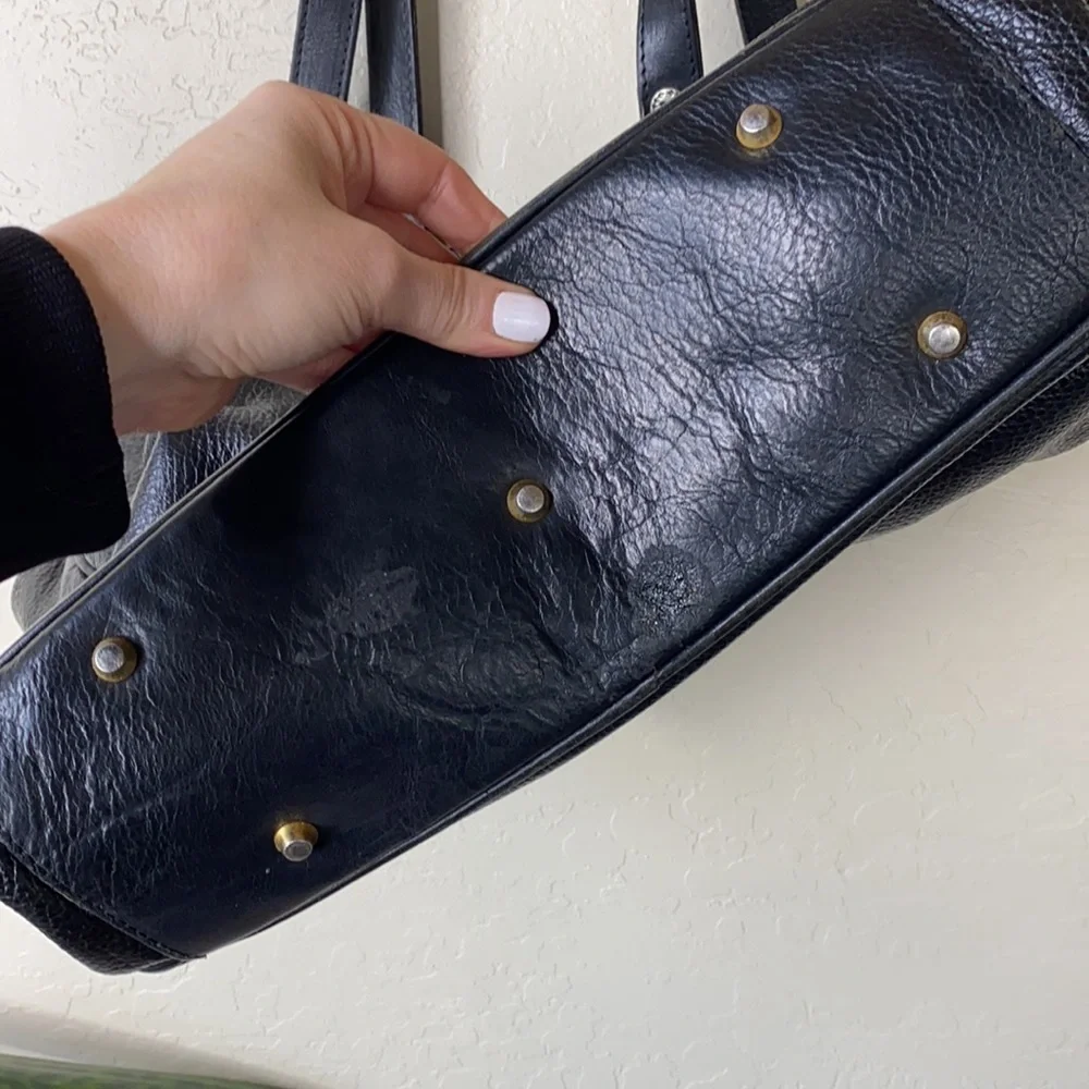 Valentina by Valentino Italian Leather Tote - Picture 3 of 6